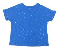 Modré tričko s hvězdičkami M&S