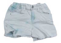 Bílo-modré riflové kraťasy zn. Denim co