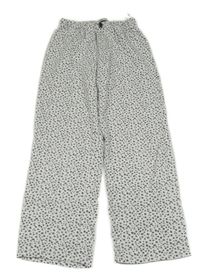 Bílo-šedé vzorované tepláky C&A