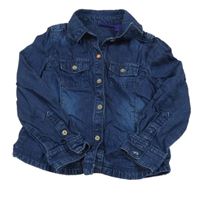 Tmavomodrá riflová košile Mexx 