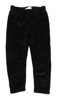 Černé sametové legíny Kiki&Koko