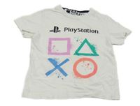Bílé tričko PlayStation