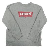 Šedá mikina s logem Levi´s 