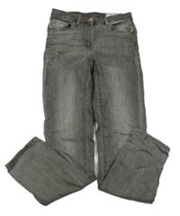 Šedé skinny fit teplákové rifle Pepperts!