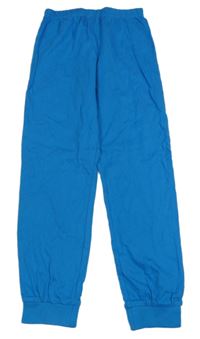Modré pyžamové kalhoty lupilu