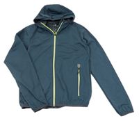 Tmavomodrošedá funkční bunda s kapucí KILLTEC