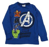 Safírová mikina s Avengers C&A