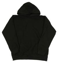 Černá mikina s kapsou a kapucí AWDis