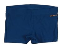 Petrolejové nohavičkové plavky s logem NABAIJI