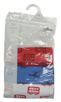 Nové - 3x - Body s dlouhým rukávem F&F
