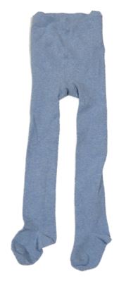 Modré melírované punčocháče 
