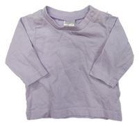 Světlefialové triko H&M