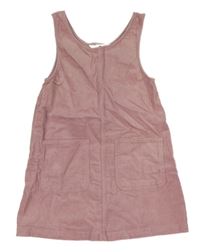 Starorůžové manšestrové šaty zn. H&M