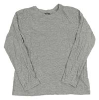 Šedé melírované triko Y.F.K.