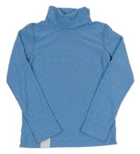 Modrý vzorovaný funkční rolák Wed'ze