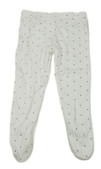 Bílé polodupky s hvězdami F&F