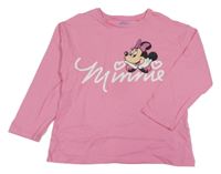 Růžové triko s Minnie Disney