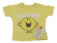 Citronové tričko s Mr. Men zn. George