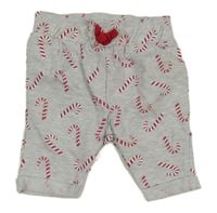 Šedé tepláky s vánočními obrázky Topomini