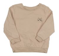 Světlerůžová mikina s bruslemi Pep&Co