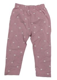 Růžové květované legíny Dopodopo