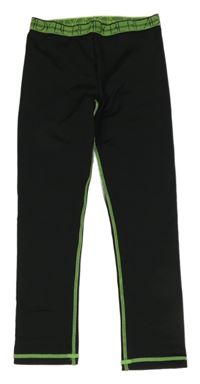 Černé spodní thermo kalhoty Yigga