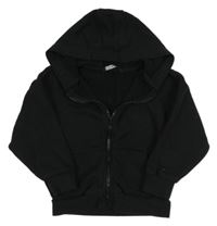 Černá propínací mikina s kapucí zn.George