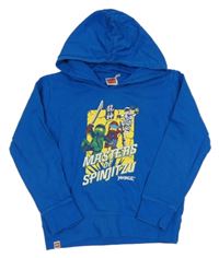 Modrá mikina s kapucí - Lego Ninkago Lego