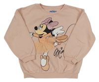 Růžová mikina s Minnie Disney