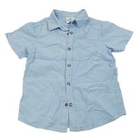 Světlemodro-bílá kostkovaná košile Topolino