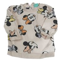 Světlerůžová mikina s Minnie Disney