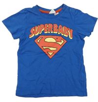Tmavomodré tričko - Superman H&M