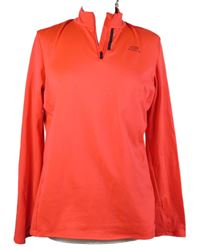 Dámská neonově růžová sportovní funkční mikina Kalenji 