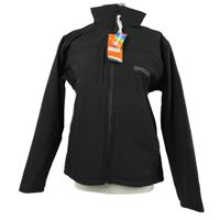 Nové - Pánská černá softshellová funkční bunda Result