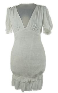 Dámské bílé žabičkové šaty Vera & Lucy 