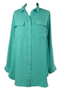 Dámská mátová halenková tunika George 