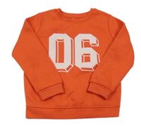 Červená mikina s číslem Primark