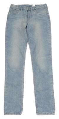Světlemodré skinny rifle H&M