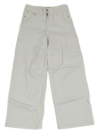 Bílé široké rifle Lee Cooper