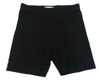 Černé elastické kraťasy Primark