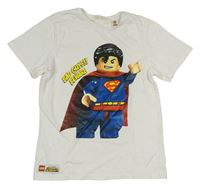 Bílé tričko se Supermanem H&M
