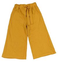 Hořčicové culottes kalhoty Primark