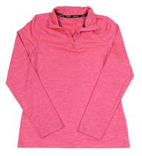 Neonově růžová funkční sportovní mikina M&S