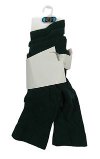 Nové - 3x - Tmavozelené podkolenky Dunnes vel. 31-36