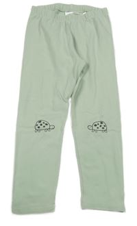 Světlezelené legíny se želvami H&M