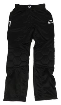 Černé brankářské kalhoty s logem Sondico