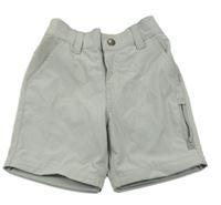 Šedé šusťákové kraťasy Alive 