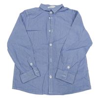 Modro-bílá pruhovaná košile H&M