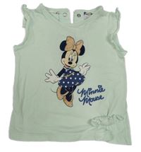 Světlemodrý top s Minnie C&A