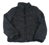 Černá prošívaná šusťáková pod/zimní buna zn. H&M